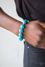 Load image into Gallery viewer, Paparazzi Bracelets Candy Shop Sweetheart Blue
