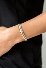 Load image into Gallery viewer, Paparazzi Bracelets Cuter Than Cupid Gold
