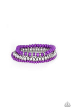 Load image into Gallery viewer, Paparazzi Bracelets Ideal Idol Purple
