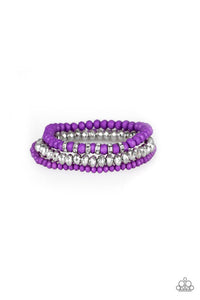 Paparazzi Bracelets Ideal Idol Purple