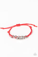 Load image into Gallery viewer, Paparazzi Bracelets Without Skipping A Bead Red
