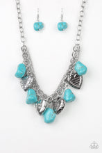 Load image into Gallery viewer, Paparazzi Necklaces Change Of Heart - Blue
