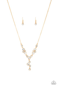 Paparazzi Necklaces Five-Star Starlet - Gold