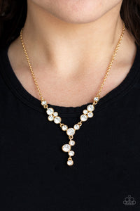 Paparazzi Necklaces Five-Star Starlet - Gold