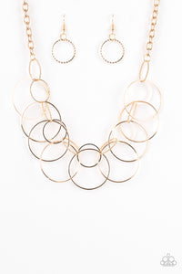 Paparazzi Necklaces Circa de Couture - Gold