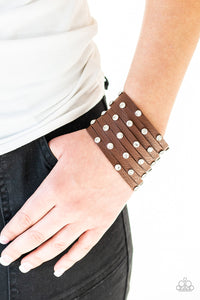 Paparazzi Bracelets Sass Squad Brown