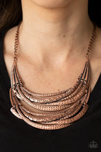 Load image into Gallery viewer, Paparazzi Necklaces Read Between The VINES - Copper
