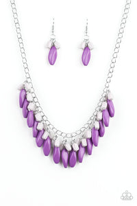 Paparazzi Necklaces Bead Binge Purple