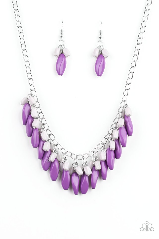 Paparazzi Necklaces Bead Binge Purple