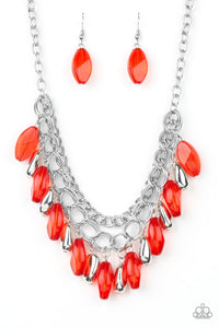 Paparazzi Necklaces Spring Daydream Red