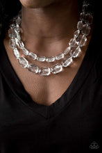 Load image into Gallery viewer, Paparazzi Necklaces Ice Bank - White
