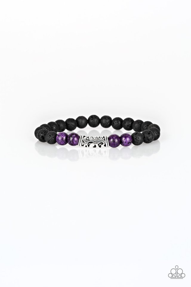 Paparazzi Bracelets Modern Mediation Purple