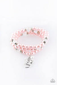 Paparazzi Bracelet Mom Wow Pink