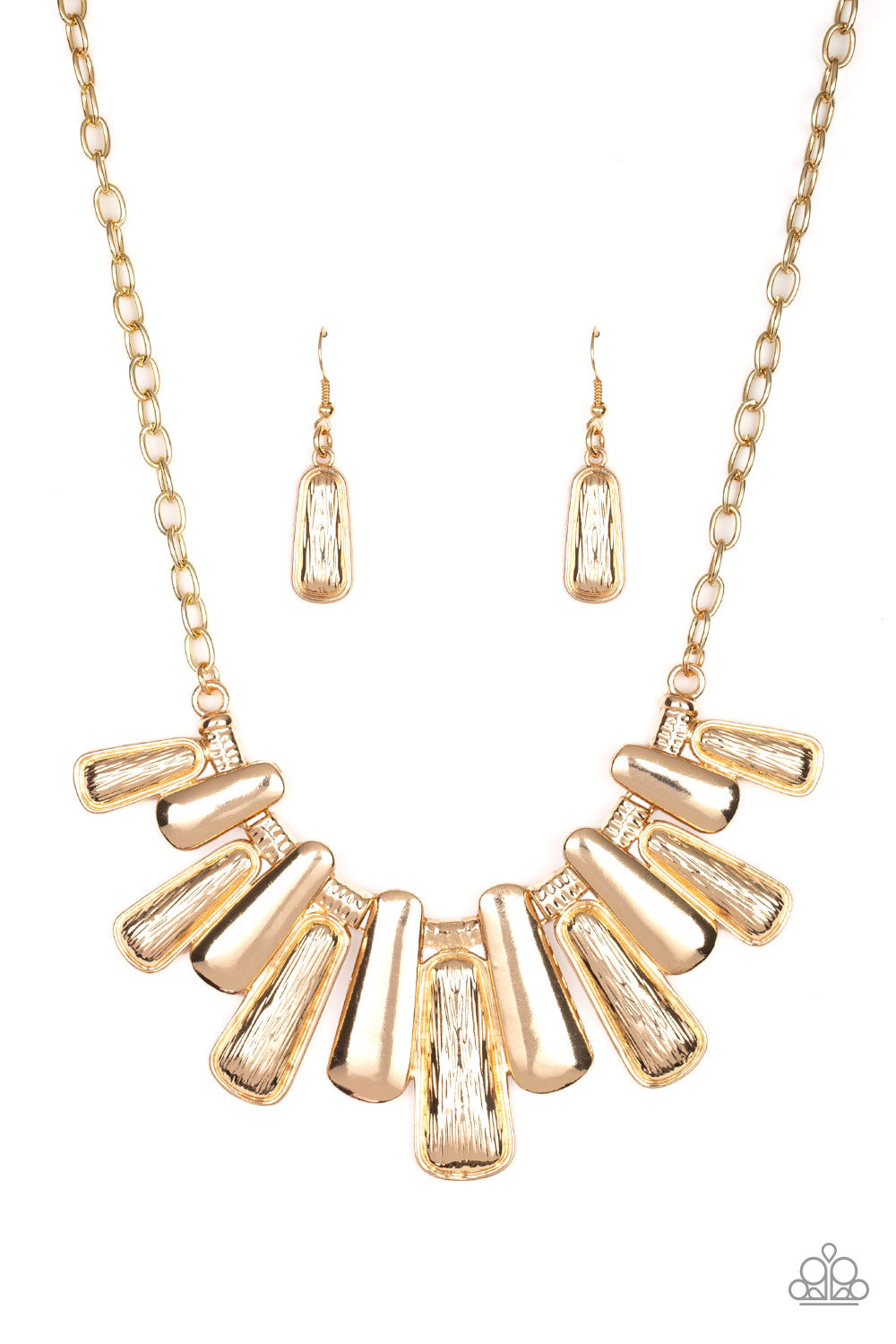 Paparazzi Necklaces MANE Up - Gold