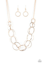 Load image into Gallery viewer, Paparazzi Necklaces Space Walk - Rose Gold
