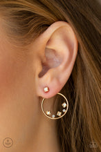 Load image into Gallery viewer, Paparazzi Earrings Top-Notch Twinkle - Gold
