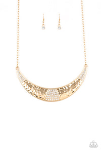 Paparazzi Necklaces   Stardust - Gold