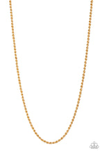 Load image into Gallery viewer, Paparazzi Necklaces Jump Street - Gold Mens
