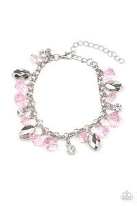 Paparazzi Bracelets   Dazing Dazzle - Pink