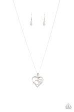Load image into Gallery viewer, Paparazzi Necklaces Cupid Charm - White
