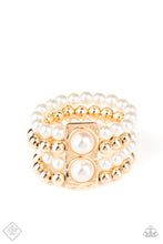 Load image into Gallery viewer, Paparazzi Bracelets Fashion Fix WEALTH-Conscious - Gold
