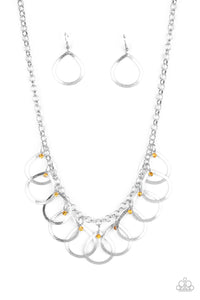 Paparazzi Necklaces Drop by Drop - Yellow