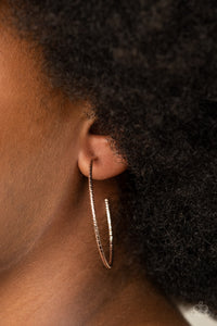 Paparazzi Earrings nclined To Entwine - Rose Gold