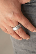 Load image into Gallery viewer, In a Scrape - Silver Mens ring
