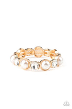Load image into Gallery viewer, Paparazzi Bracelets Elegant Entertainment - Gold
