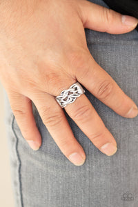 Paparazzi Rings Well-Oiled Machine - Silver Mens