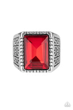 Load image into Gallery viewer, Paparazzi Rings Winning Attitude - Red Mens
