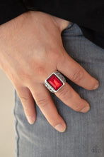 Load image into Gallery viewer, Paparazzi Rings Winning Attitude - Red Mens
