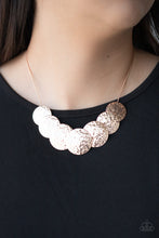 Load image into Gallery viewer, Paparazzi Necklaces RADIAL Waves - Rose Gold
