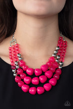 Load image into Gallery viewer, Paparazzi Necklaces Forbidden Fruit - Pink
