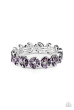 Load image into Gallery viewer, Paparazzi Bracelets Gilded Gardens - Purple
