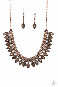 Paparazzi Necklaces When The Hunter Becomes The Hunted - Copper