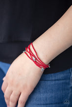 Load image into Gallery viewer, Paparazzi Bracelets Pretty Patriotic - Red
