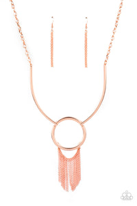 Paparazzi Necklace Pharaoh Paradise - Copper