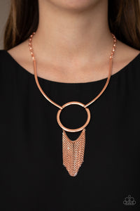 Paparazzi Necklace Pharaoh Paradise - Copper