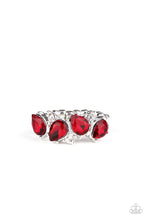 Load image into Gallery viewer, Paparazzi Ring Majestically Modern - Red
