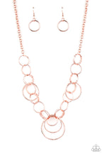 Load image into Gallery viewer, Paparazzi Necklaces   Ringing Relic - Rose Gold

