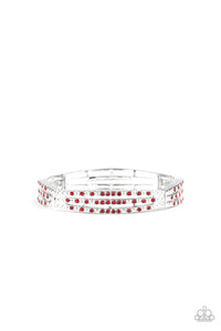 Paparazzi Bracelets  Suburban Scene - Red