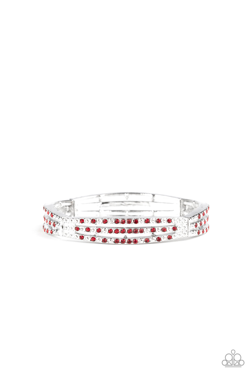Paparazzi Bracelets  Suburban Scene - Red