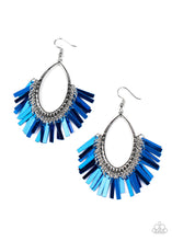 Load image into Gallery viewer, Paparazzi Earrings   Fine-Tuned Machine - Blue
