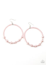 Load image into Gallery viewer, Paparazzi Earrings Boss Posh - Pink
