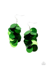 Load image into Gallery viewer, Paparazzi Earrings Now You SEQUIN It - Green

