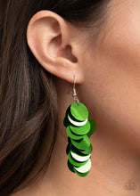 Load image into Gallery viewer, Paparazzi Earrings Now You SEQUIN It - Green
