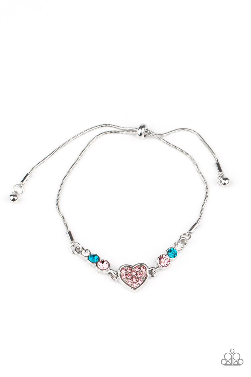 Paparazzi Bracelets Big-Hearted Beam - Multi