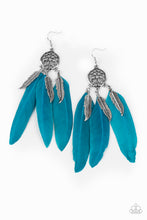 Load image into Gallery viewer, Paparazzi Earrings In Your Wildest DREAM-CATCHERS - Blue
