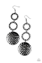 Load image into Gallery viewer, Paparazzi Earrings   Blooming Baubles - Black
